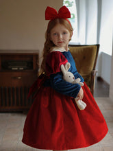 Young Girls Princess Cartoon Character Party Dress, Cute & Sweet For Christmas, Birthday & Banquet, Autumn/Winter
